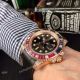 New Copy Rolex Submariner Rose Gold Diamond Watch Black Rubber band (2)_th.jpg